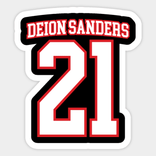 Deion Sanders - Golden Sticker